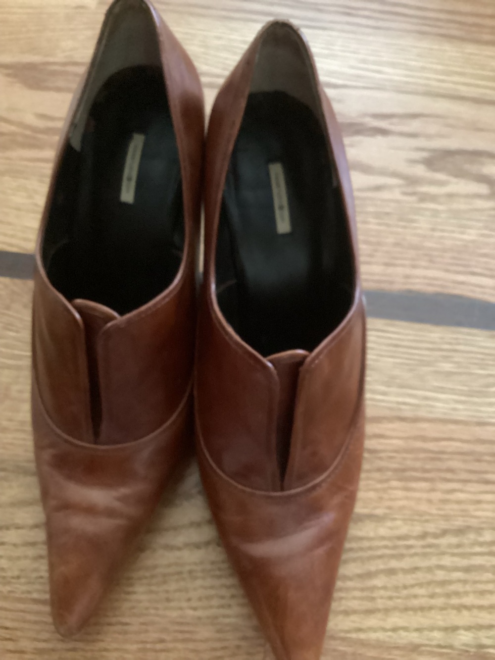 Brown Max Studio Pointy Toe Heels